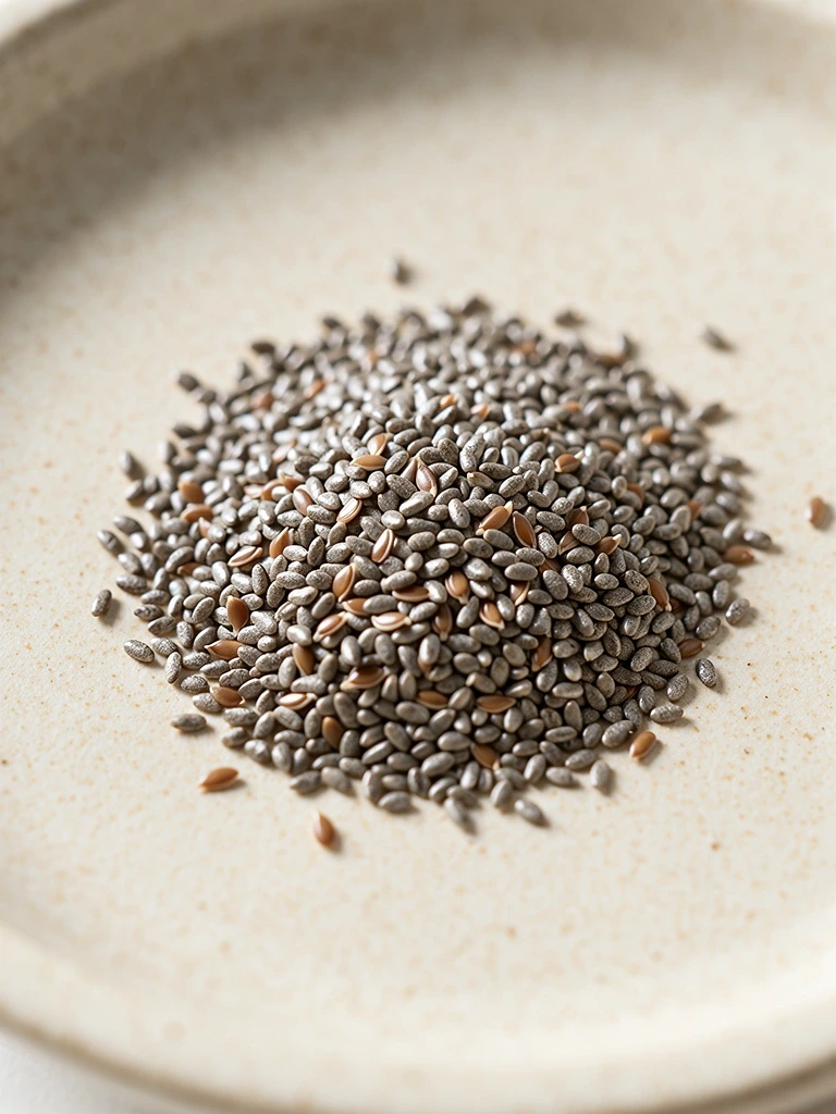 Organic seeds symbolizing raw data and integrity